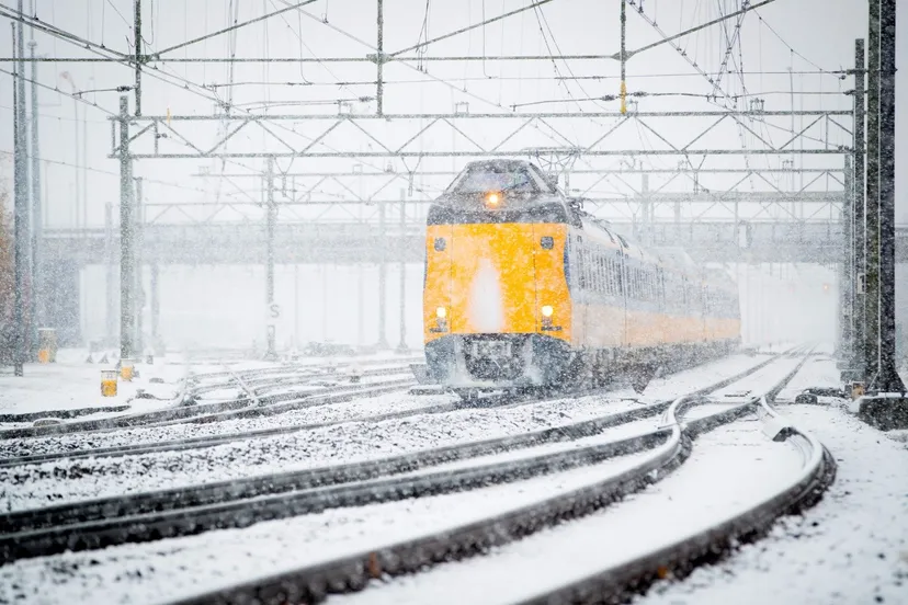 winterweer minder treinen 0 ns prorail