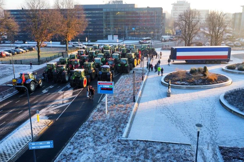 boeren protest provinciehuis den bosch 4
