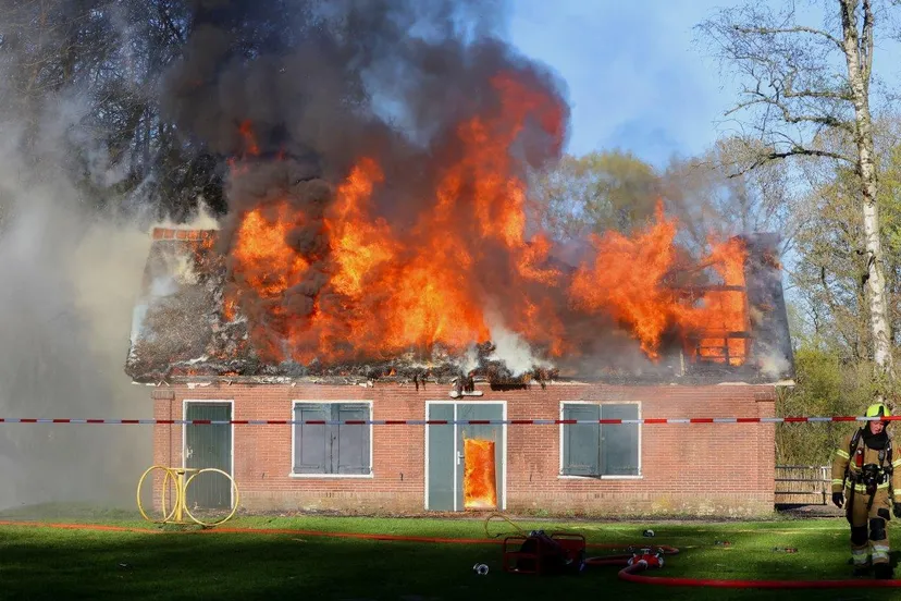 brand clubgebouw reddingsbrigade rosmalen 1