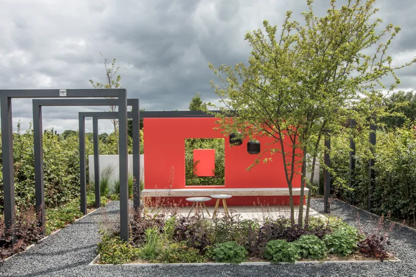 foto modeltuin bij persbericht