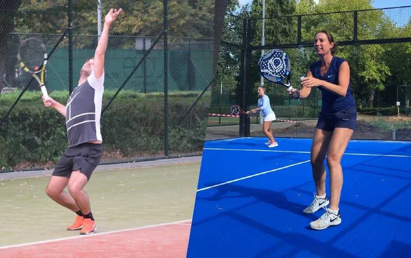 foto padel volwassenen