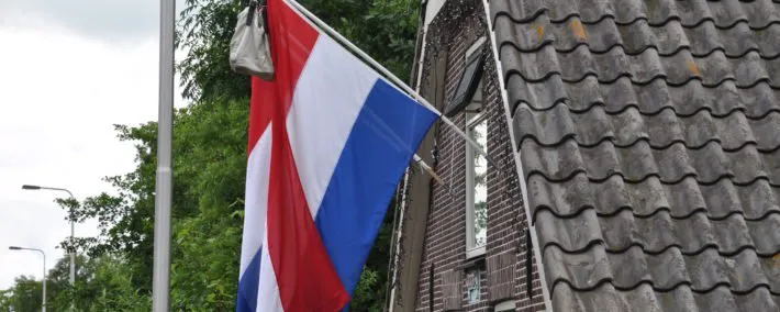 geslaagd examen vlag 710x284