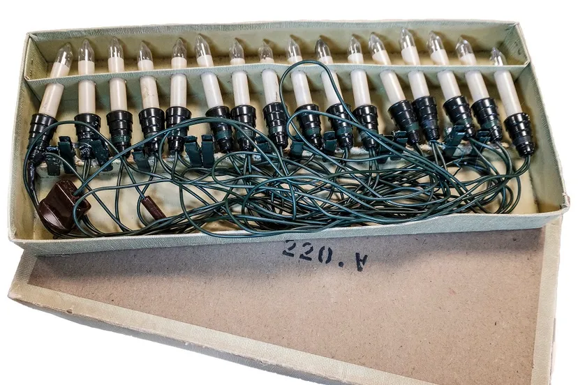 kerstverlichting gemaakt in kamp vught foto jan van de ven