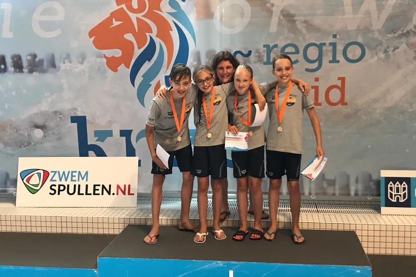 minioren brabants kampioen 50 meter wisselslag estafette 2019