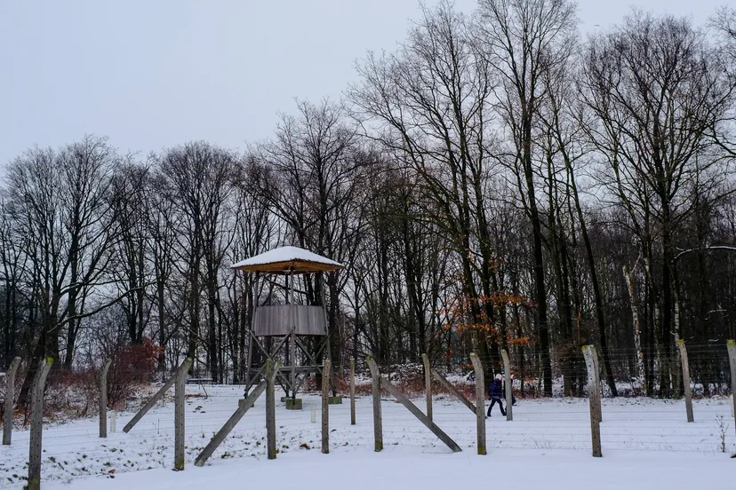 nm kamp vught in de sneeuw jan van de ven