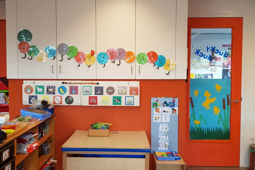 rekenworm ondersteunt visueel het rekenen