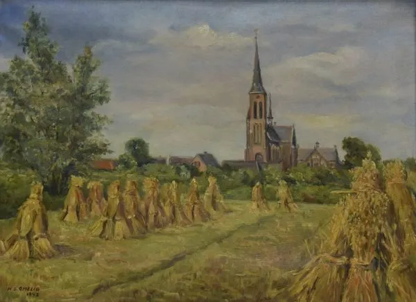 st lambertuskerk cromvoirt 1942 hs gmelig 600x436 1