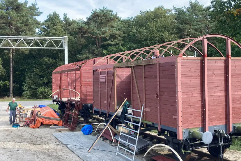 wagons in restauratie 2022 nm kamp vught