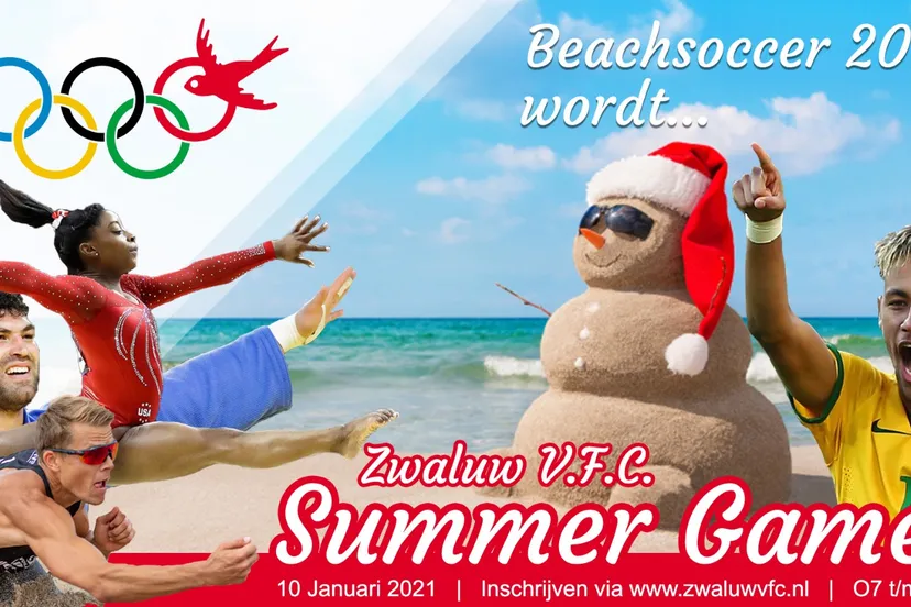 zwaluw v f c summer games vervangen beach soccer toernooi 2