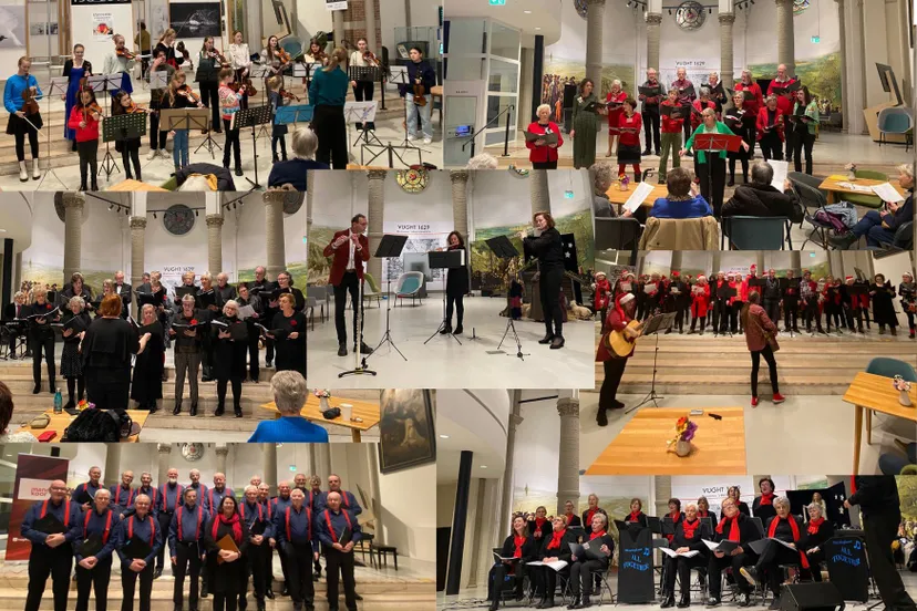 collage kerstkoren 2023