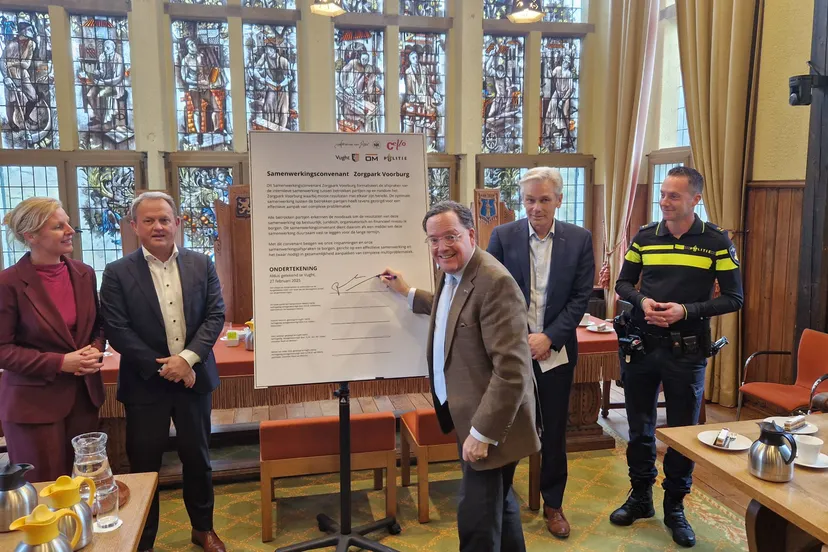 20250227 ondertekening samenwerkingsconvenant park voorburg
