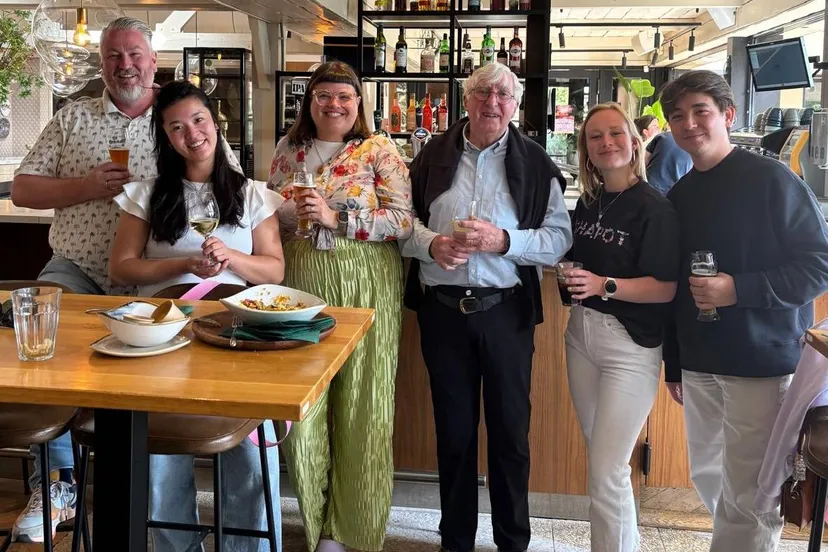 wim van zon met deelnemers heel holland bakt 19 5 2025