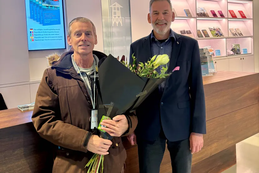 foto Wil Linschoten en Jeroen van den Eijnde