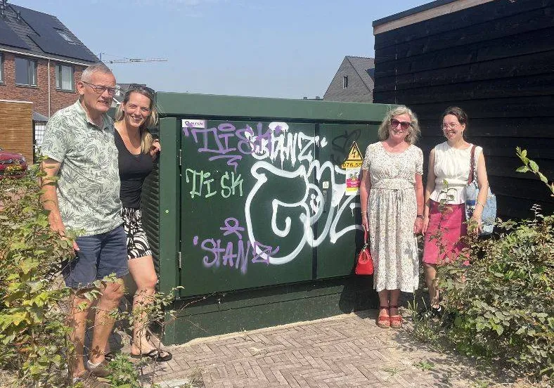 electra huisje schilderen