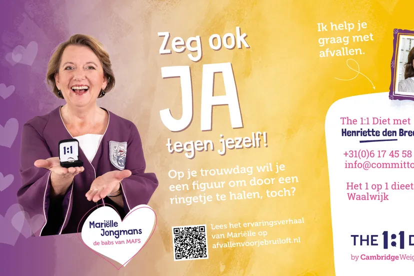 121 diet trouwcampagne marielle adv 850x450 1