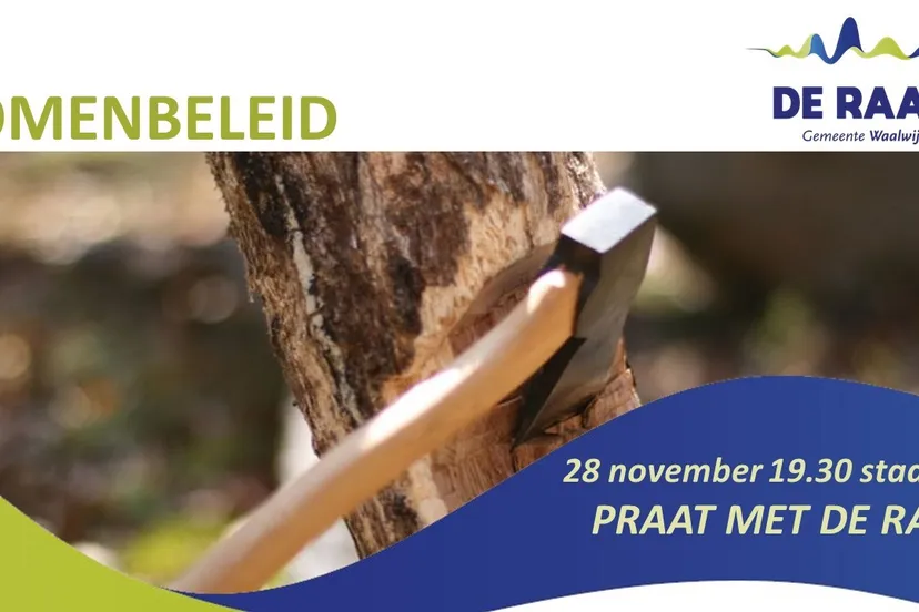 afbeelding bij persbericht bomen