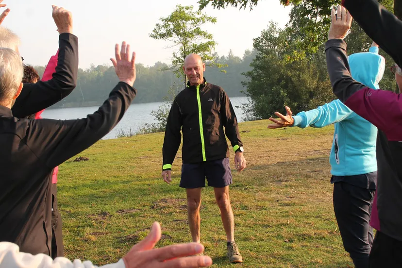 bewegen in de buitenlucht foto henk poelakker