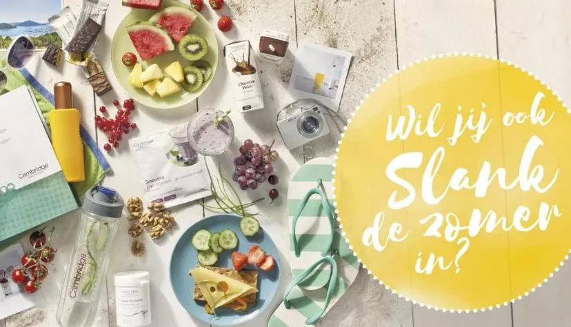 cambridge weight plan slank de zomer in