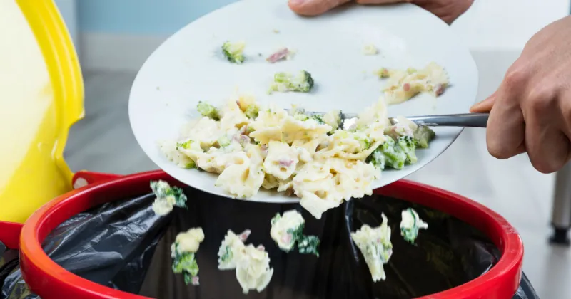 deler voedselverspilling