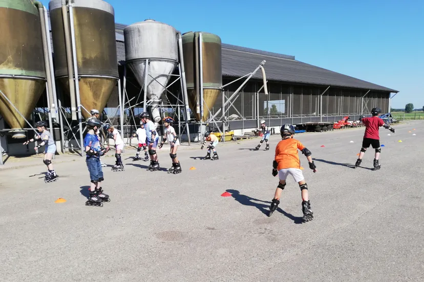 druk aan het oefenen