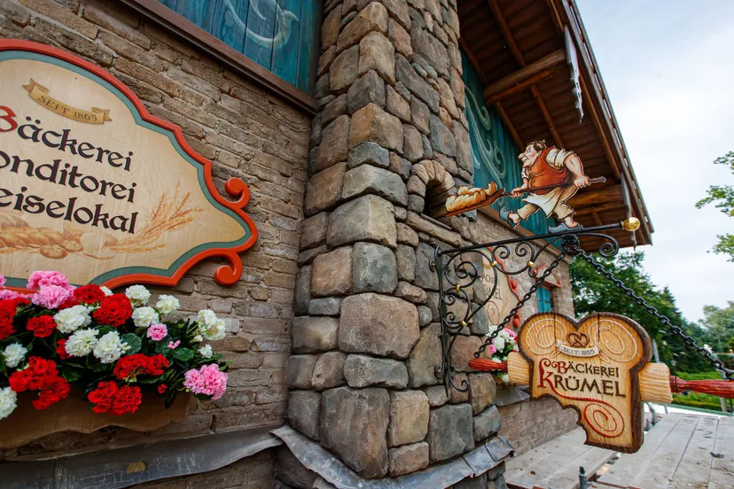 efteling backerei krumel uithangbord