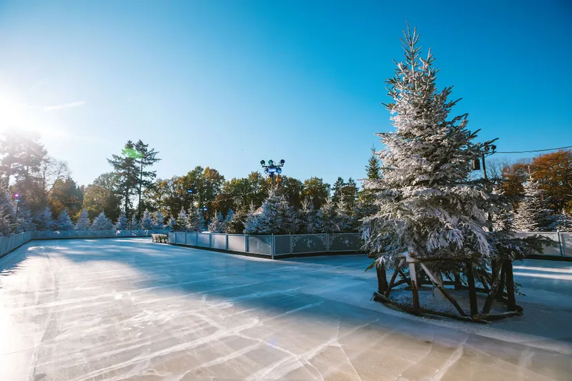 efteling warme winter weide schaatsbaan