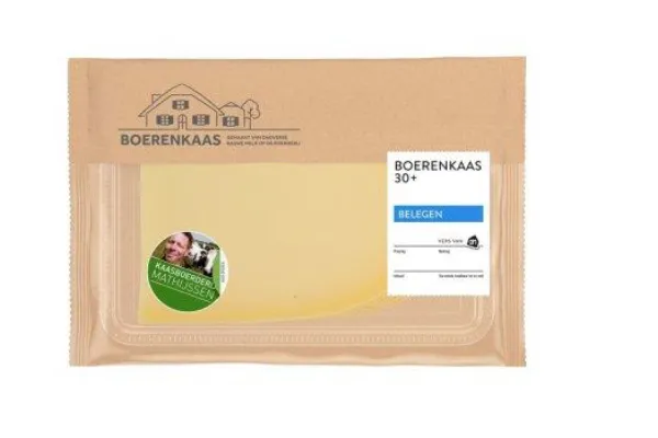 foto belangrijke veiligheidswaarschuwing ah boerenkaas belegen 30 plus plakken