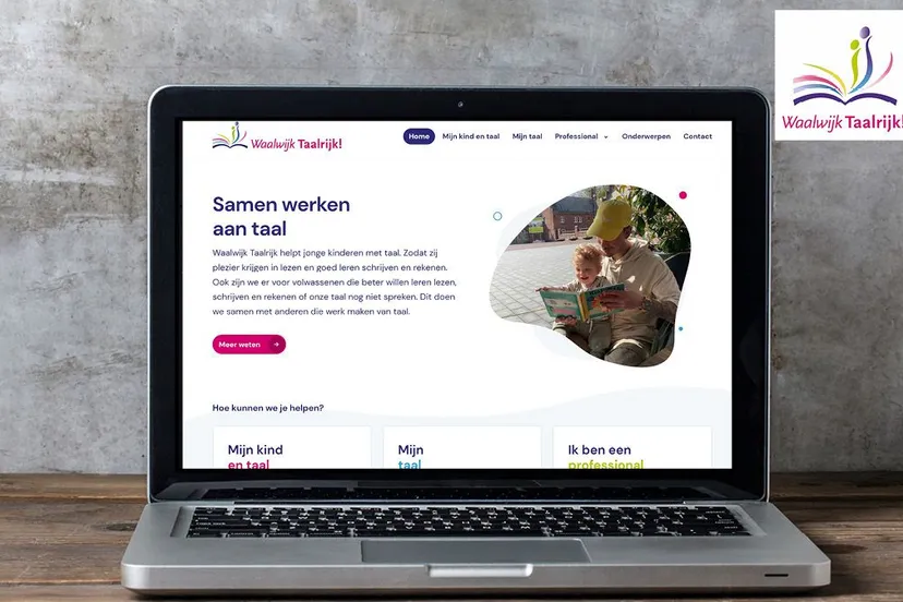 foto laptop waalwijk taalrijk scherm web