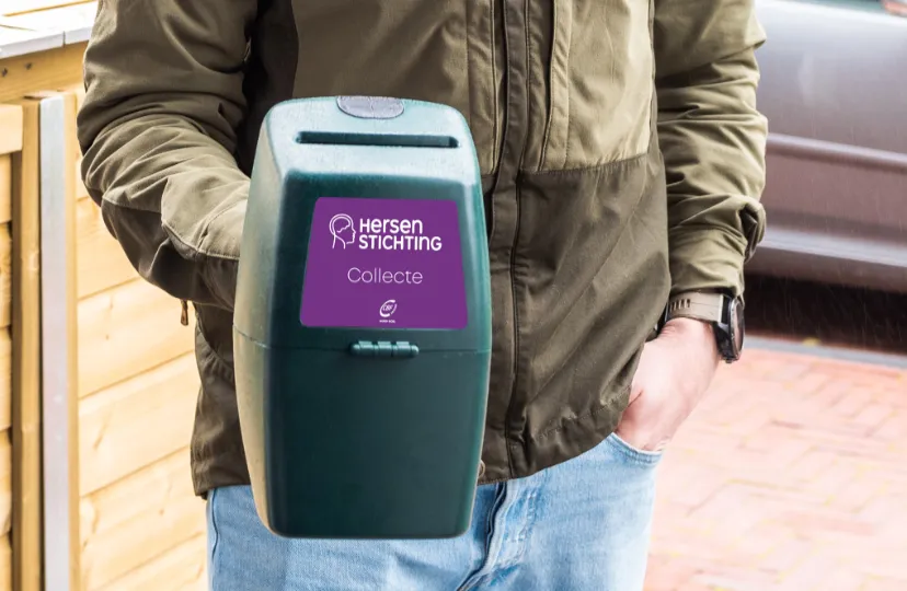 hersenstichting collectebus wouter 2022