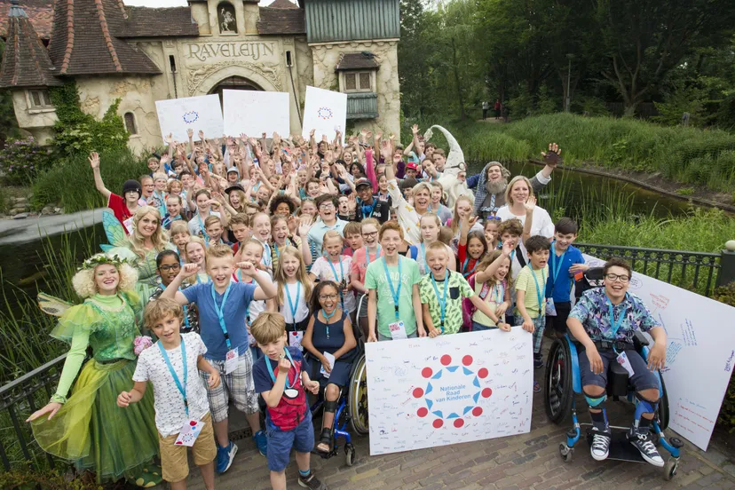 installatie nationale raad van kinderen in de efteling