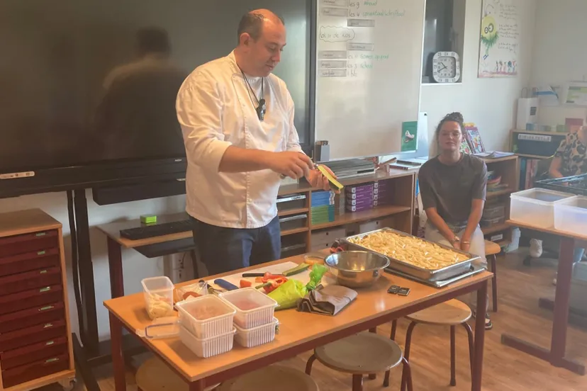 kok marcel geeft uitleg