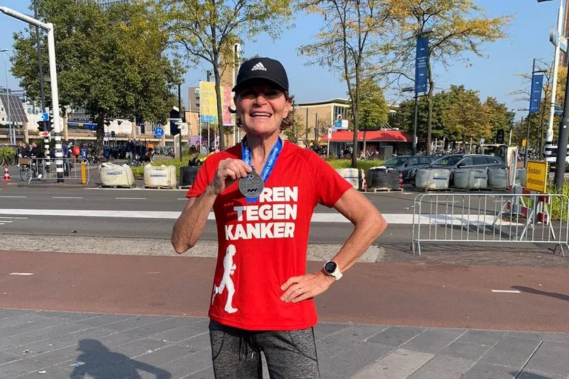 marielle peppenster 26 4 2023 triathlon in shirt kwf