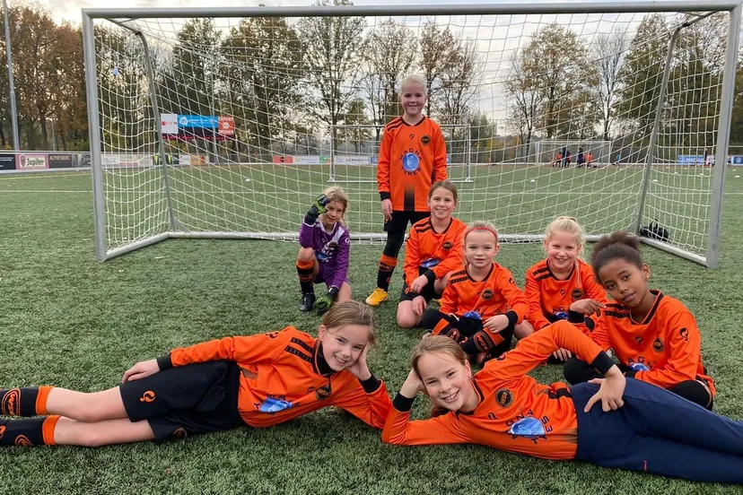 meidenvoetbal 10 januari