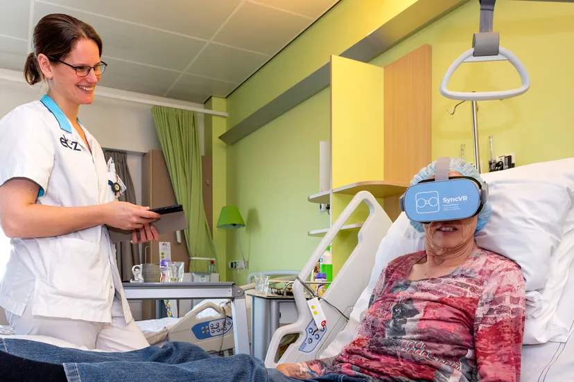 patient marga en oncologieverpleegkundige lonneke