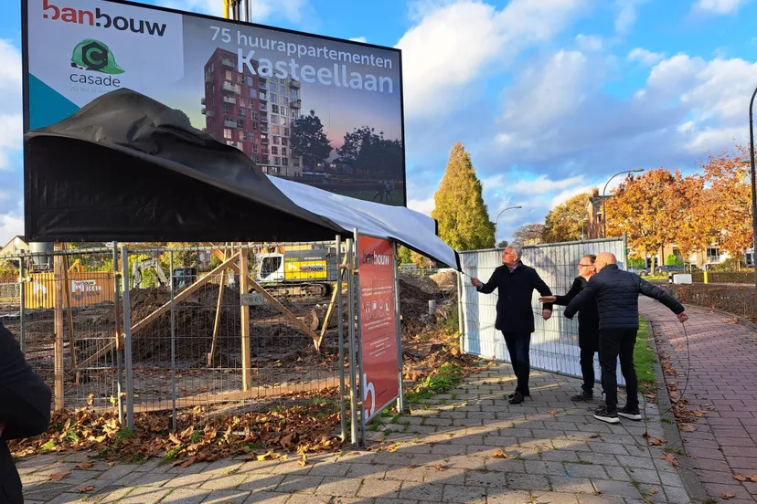 start bouw kasteellaan waalwijk