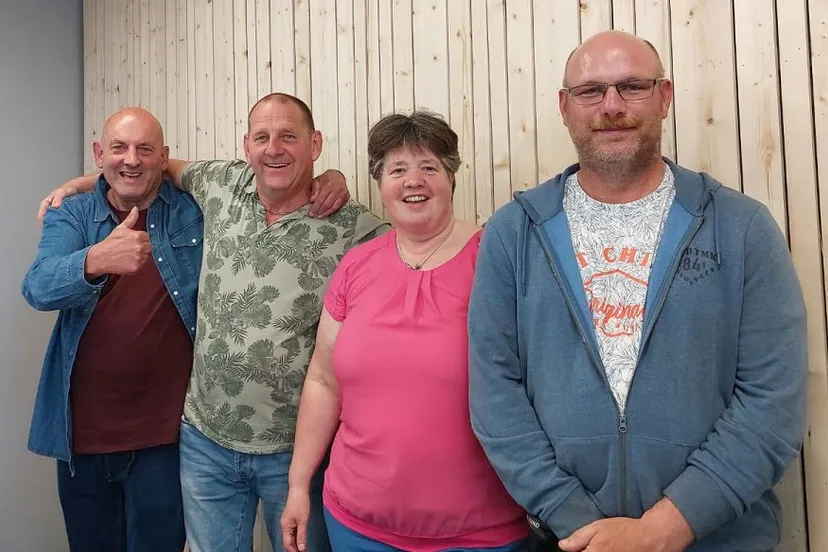 taalhelden uit brabant vlnr eric hans taalheld 2019 angela en marco