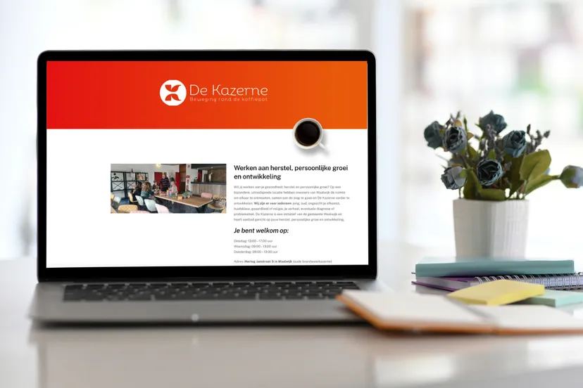 website de kazerne is online