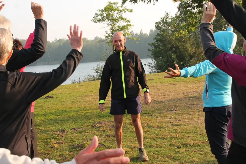 bewegen in de buitenlucht foto henk poelakker