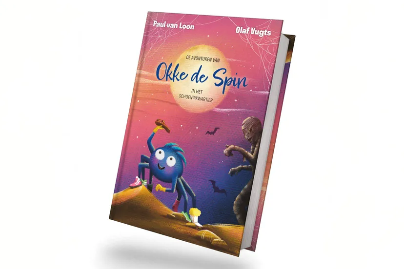 Boekomslag Okke de Spin Schoenenkwartier