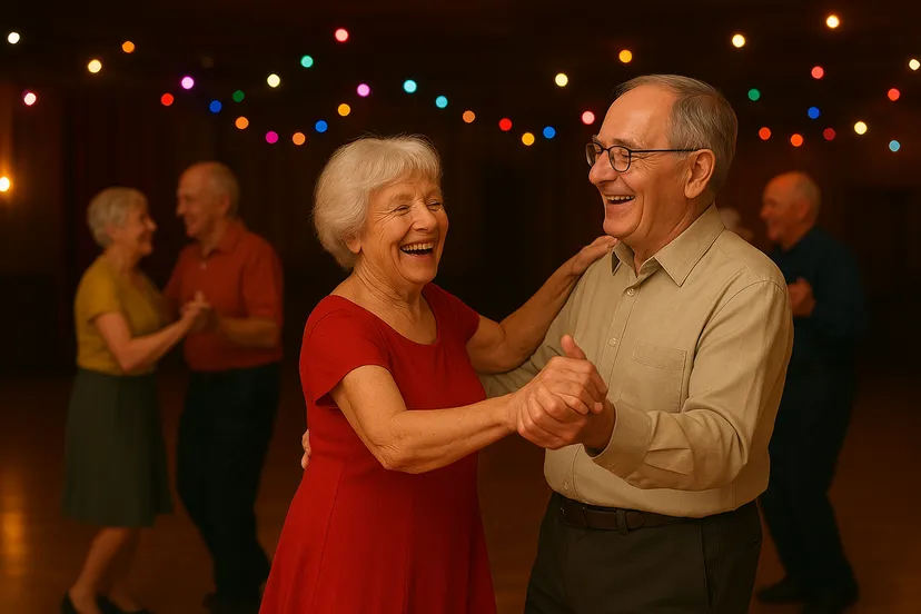 Dansen in Warm Licht