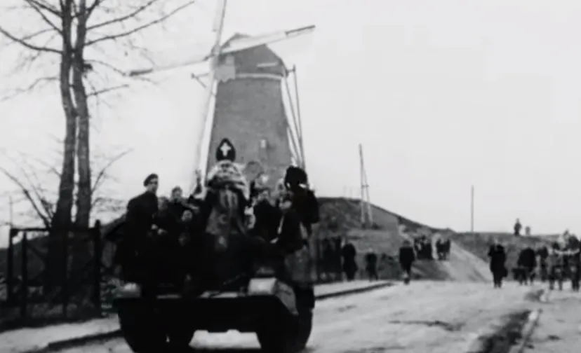 1944 sinterklaas canadese soldaten canadian army