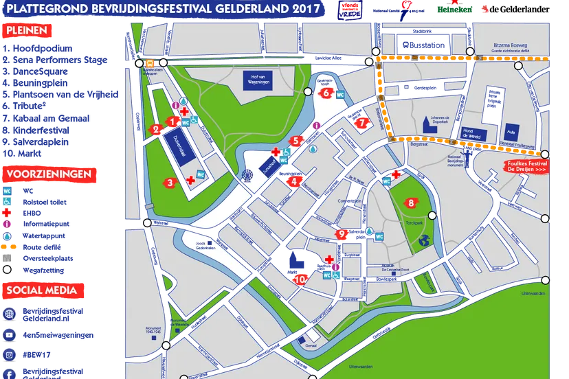 bevrijdingsfestival plattegrond