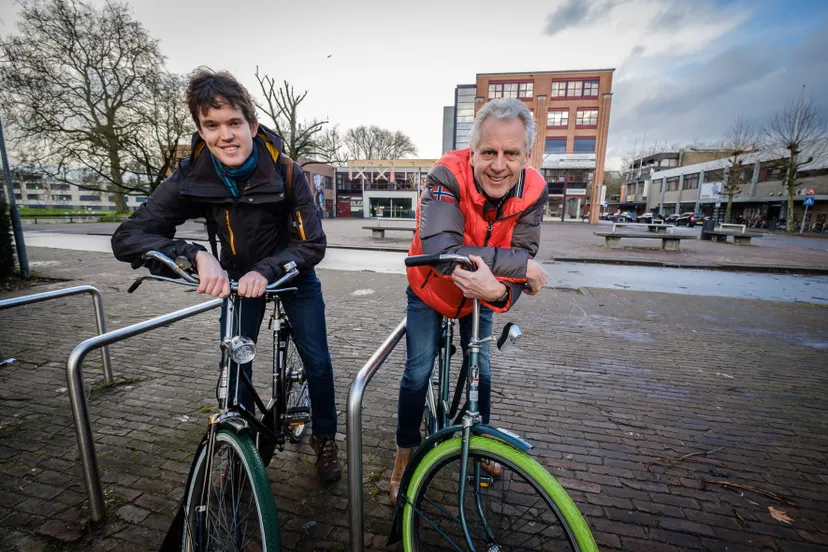 deelfietsen wageningen ewout oonk cykl l en wethouder han ter maat r 2