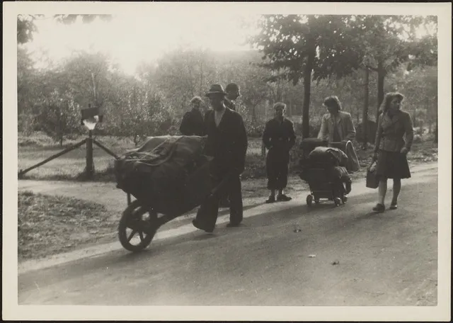 evacuatie wageningen naar veenendaal henk lamme veenendaal gemeentearchief wageningen