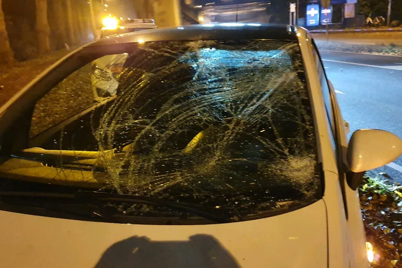 fietser op voorruit 20 11 2019 6 45 30