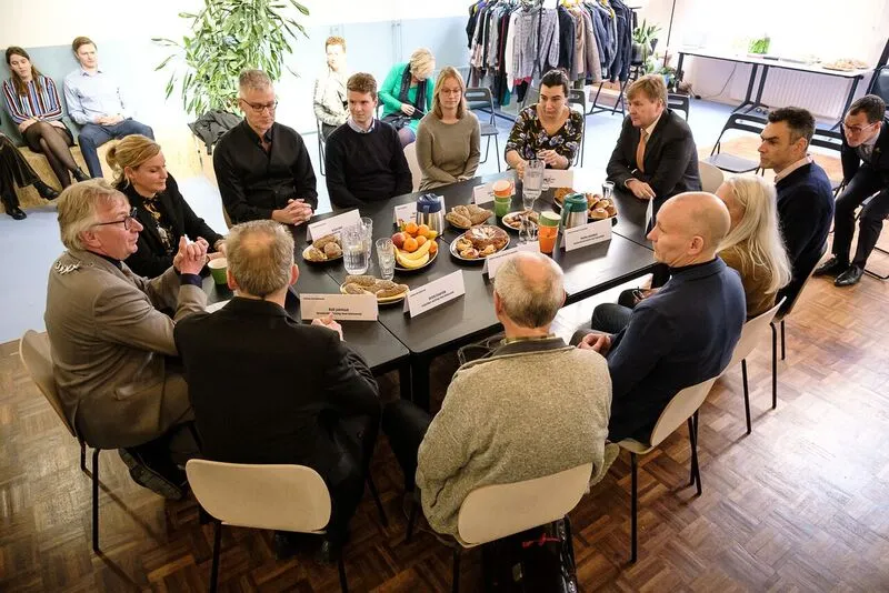 koning in wageningen rondetafelgesprek