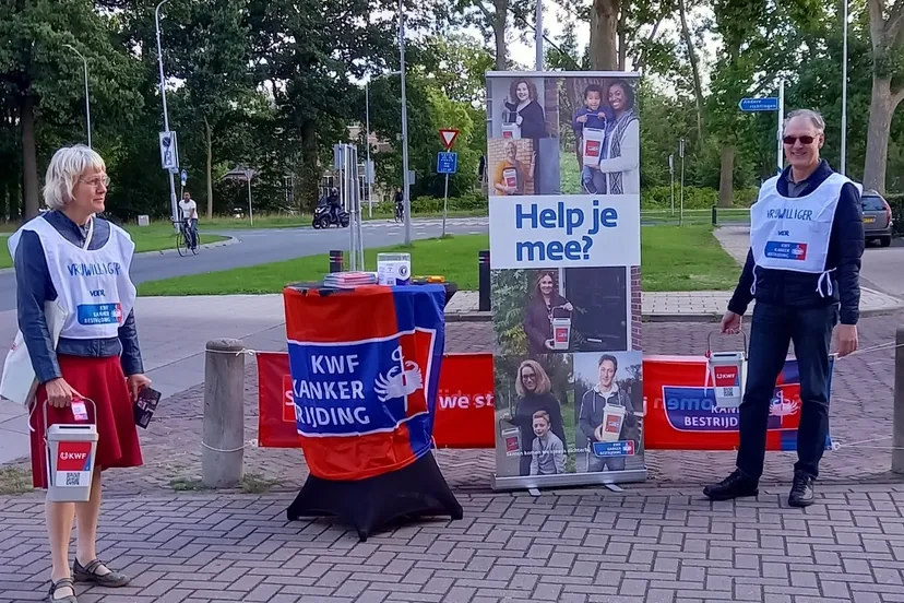 kwf straatcollecte anneke en werner