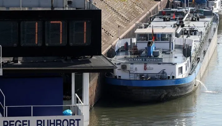 rivierstanden omhoog door flinke regenval 715x408