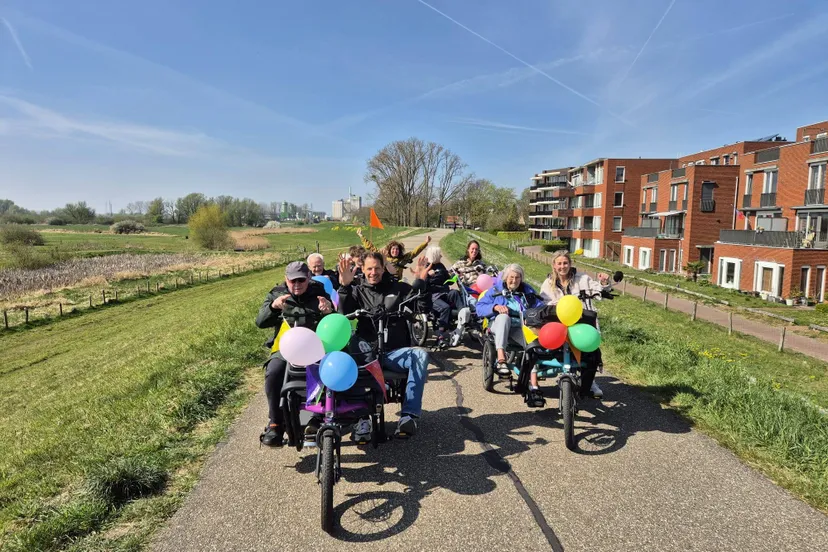 fietstocht vilente wereld parkinsondag dijk wageningen