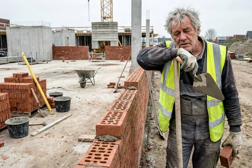 Bouwvakker op leeftijd